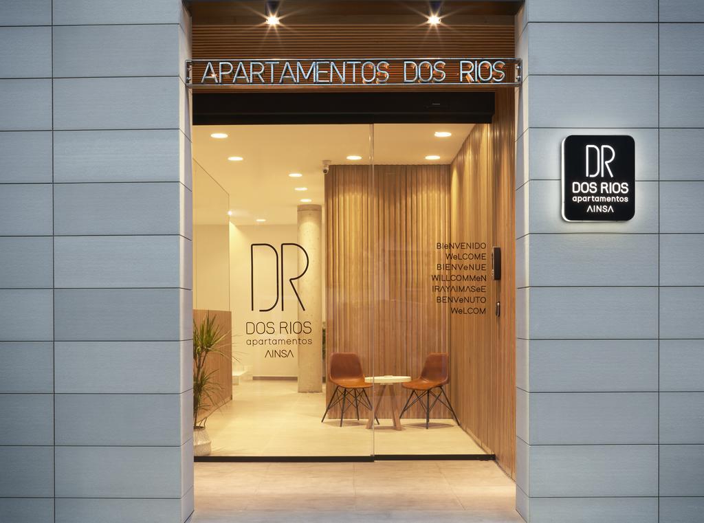Apartahotel Dos Rios Ainsa Bagian luar foto